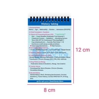 دفتر التاريخ المرضي History taking notebook
