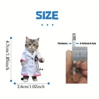 علاقة مفاتيح بتصميم قطط طبية