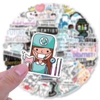 ستيكرات طب الأسنان