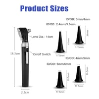 منظار فحص الأذن - اوتوسكوب - otoscope