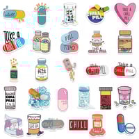 ملصقات الصيدلة، ستيكرات صيدلة، ملصقات كلية الصيدلة