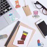 ملصقات الصيدلة، ستيكرات صيدلة، ملصقات كلية الصيدلة