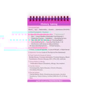 دفتر التاريخ المرضي History taking notebook