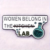 بروش Women belong in the lab