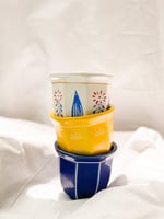 كوب الفنجال - ابيض