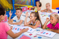 صندوق الحروف والأرقام الانجليزي المغناطيسي