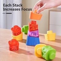 مكعبات التكديس الحسية