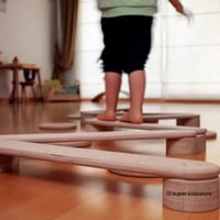 عارضة التوازن ( خشبي سادة )