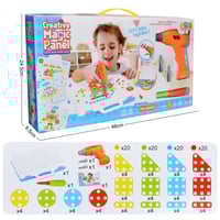 تركيب المسامير 151 قطعة مع دريل