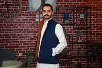 سديري سهيل جوخ دبل فيس كحلي وجملي