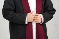 فروة سهيل دبل فيس عنابي واسود مع شال