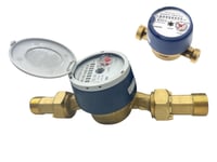 عداد ماء إيطالي صامولة نحاسية 3/4 بوصة