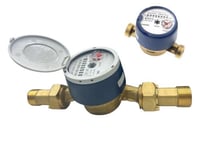 عداد ماء إيطالي صامولة نحاسية 3/4 بوصة