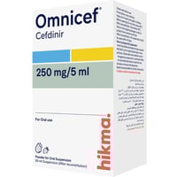 اومنيسف 250 مجم معلق 60 ملOmnicef 250mg/5ml Suspen...