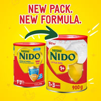 نيدو حليب أطفال (1) بلس 1 الى 3 سنوات 900 جم