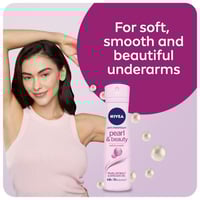 نيفيا مزيل عرق بخاخ بيرل آند بيوتي للنساء 200 ملNi...