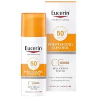 يوسرين كريم +SPF 50 مع كريم أساس 50 مل