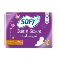 سوفي ماكسي سميكة كبير بالاجنحة 50 فوطةSofy Soft &...