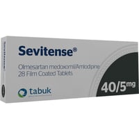 سيفيتينس 40/5 مجم 28 قرصSevitense 40/5 mg olmesart...