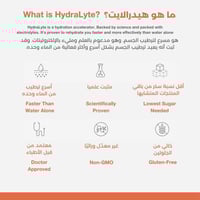 Hydralyte Orange-Flavoured Effervescent Electrolyt...