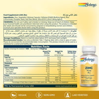 سولاراي زنك 50 ملغ - 100 كبسولة