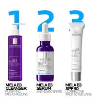 لاروش بوزيه ميلا ب3 كريم SPF30 لمحاربة البقع الداك...