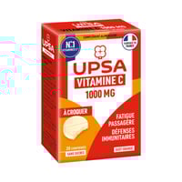 أقراص فيتامين سي 1000 ملجم قابلة للمضغ للحيوية بدو...