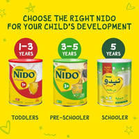 نيدو حليب أطفال واحد بلس 1 - 3 سنوات عبوة مزدوجة 2...