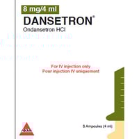 دانسيترون 8 مجم/ 4 مل 5 امبولاتDansetron 8 mg/4 mL...