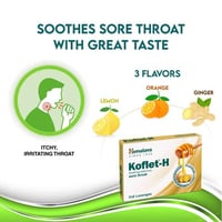 Himalaya Koflet H Ginger 12 Lozenges