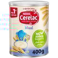 سيريلاك سيريال حبوب قمح خاليه من سكر 400 جرام +6 أ...