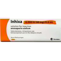 إنهيكسا 60 مجم عدد 2 مسبق التعبئهInhixa 6000 IU en...