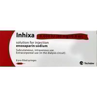 إنهيكسا 80 مجم عدد 2 مسبق التعبئهInhixa 8000 IU en...