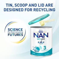 نان حليب أطفال أوبتي برو 3 (2 × 1800 جم) عبوة مزدو...