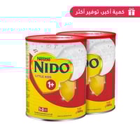 نيدو حليب أطفال واحد بلس 1 - 3 سنوات عبوة مزدوجة 2...