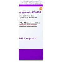 اوجمنتين اي اس 600 مجم معلق 100 ملAugmentin-Es 600...