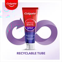 كولجيت أوبتيك معجون أسنان مبيض بلون بنفسجي 75 مل