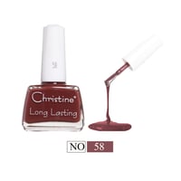 Christine Nail Polish No. 58كرستين مناكير طلاء الا...