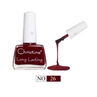 Christine Nail Polish No. 26كرستين مناكير طلاء الا...
