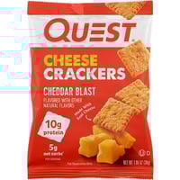 كويست مقرمشات الجبن، شيدر بلاست، 30 جمQuest Cheese...