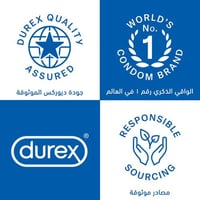 ديوركس واقي ذكري سميك مع زيادة فى المزلق 6 قطعDure...