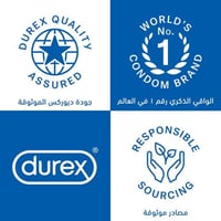 ديوركس واقي ذكري لمتعة أطول 3 قطعDurex Condom Exte...