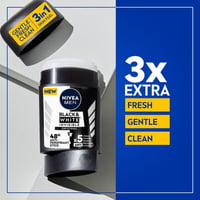 نيفيا مزيل عرق ستيك للرجال غير مرئي للأسود والأبيض...