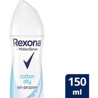ريكسونا مزيل عرق بخاخ للنساء قطن 150 ملRexona Deo...
