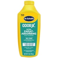 دكتور شولز بودرة أودوركس فائقة الامتصاص للقدمين، 7...