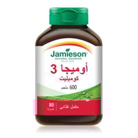 جاميسون أوميغا 3 كومبليت 600 مجم – 80 كبسولة Jamie...