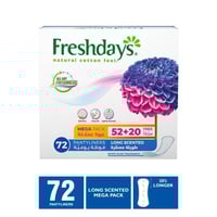 فريشدايز فوط يومية معطرة 52+20 مجاناًFreshdays Pan...