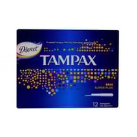 تامباكس سوبر Tampax Super plus 12 tampons
