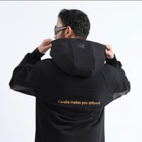 Black & orange hoodie