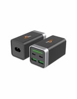 منصة شحن 80 واط MOOGMAX | أربعة منافذ 2 USB + 2 Ty...